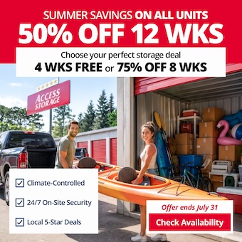 Access Storage - Smiths Falls Promotion